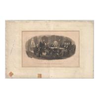 Image: President Lincoln and His Cabinet, with Lt.  Genl. Scott in the Council Chamber at the White House