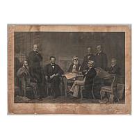Image: The First Reading of the Emancipation Proclamation Before the Cabinet