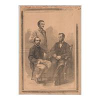 Image: Lincoln and his Secretaries