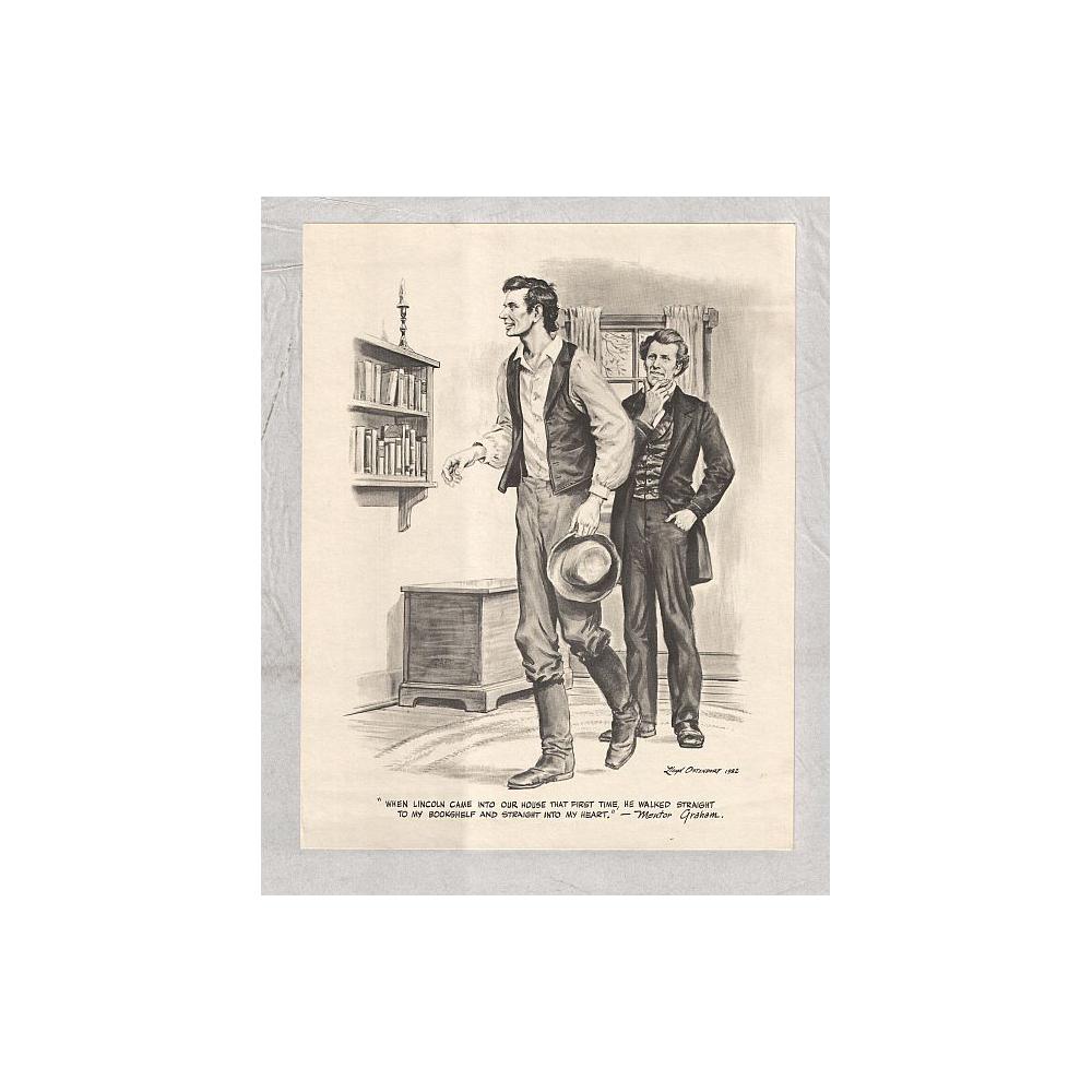 Image: Lincoln and Mentor Graham