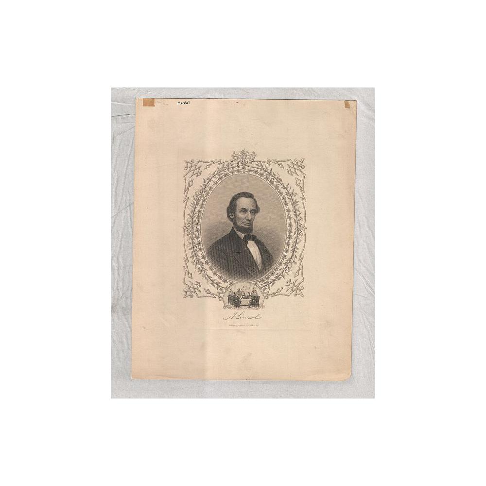 Image: Lincoln and Staff