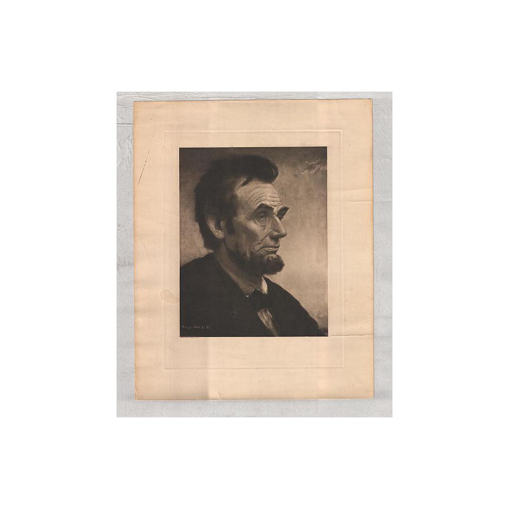 Image: Side Portrait of Lincoln