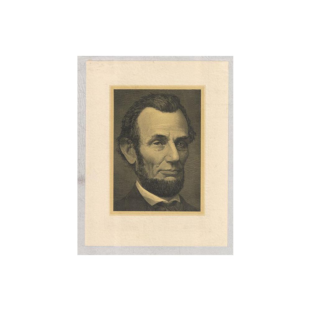 Image: Toned Print of Lincoln