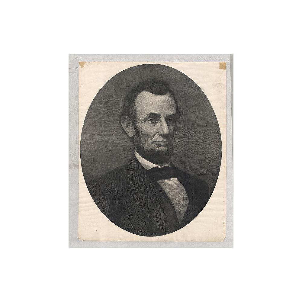 Image: Oval Portrait of Abraham Lincoln