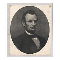 Image: Oval Portrait of Abraham Lincoln