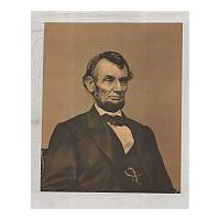 Image: Lithograph of Lincoln
