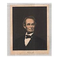 Image: Oil Print of A. Lincoln