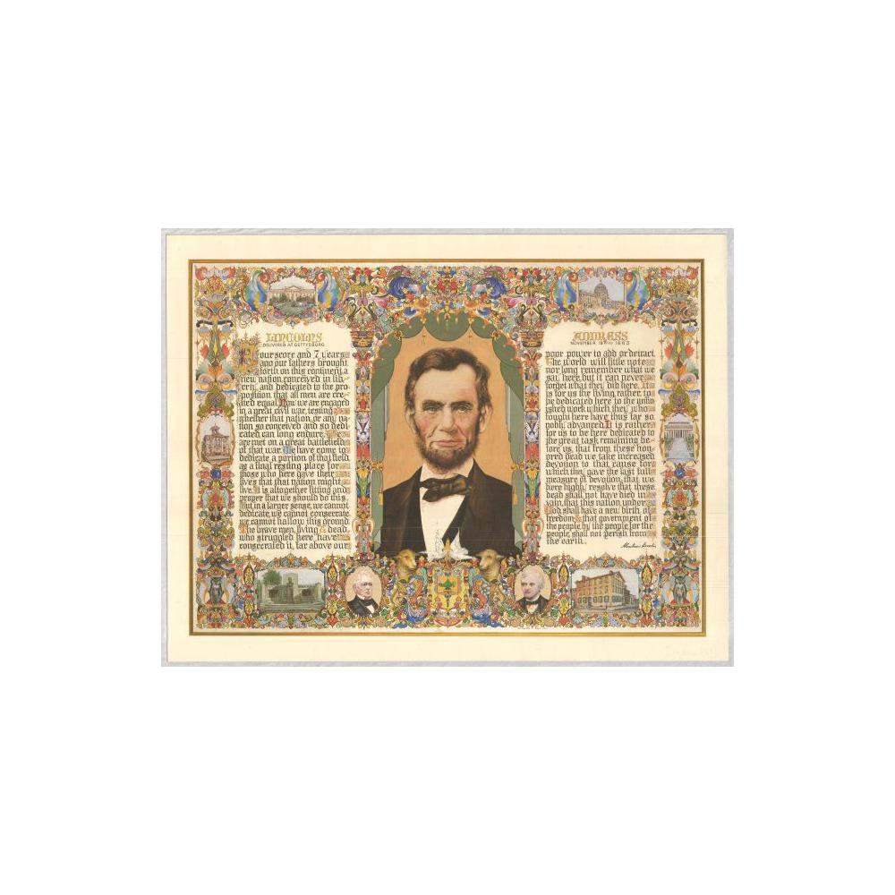Image: Lincoln's Address Delivered at Gettysburg, November 19, 1863