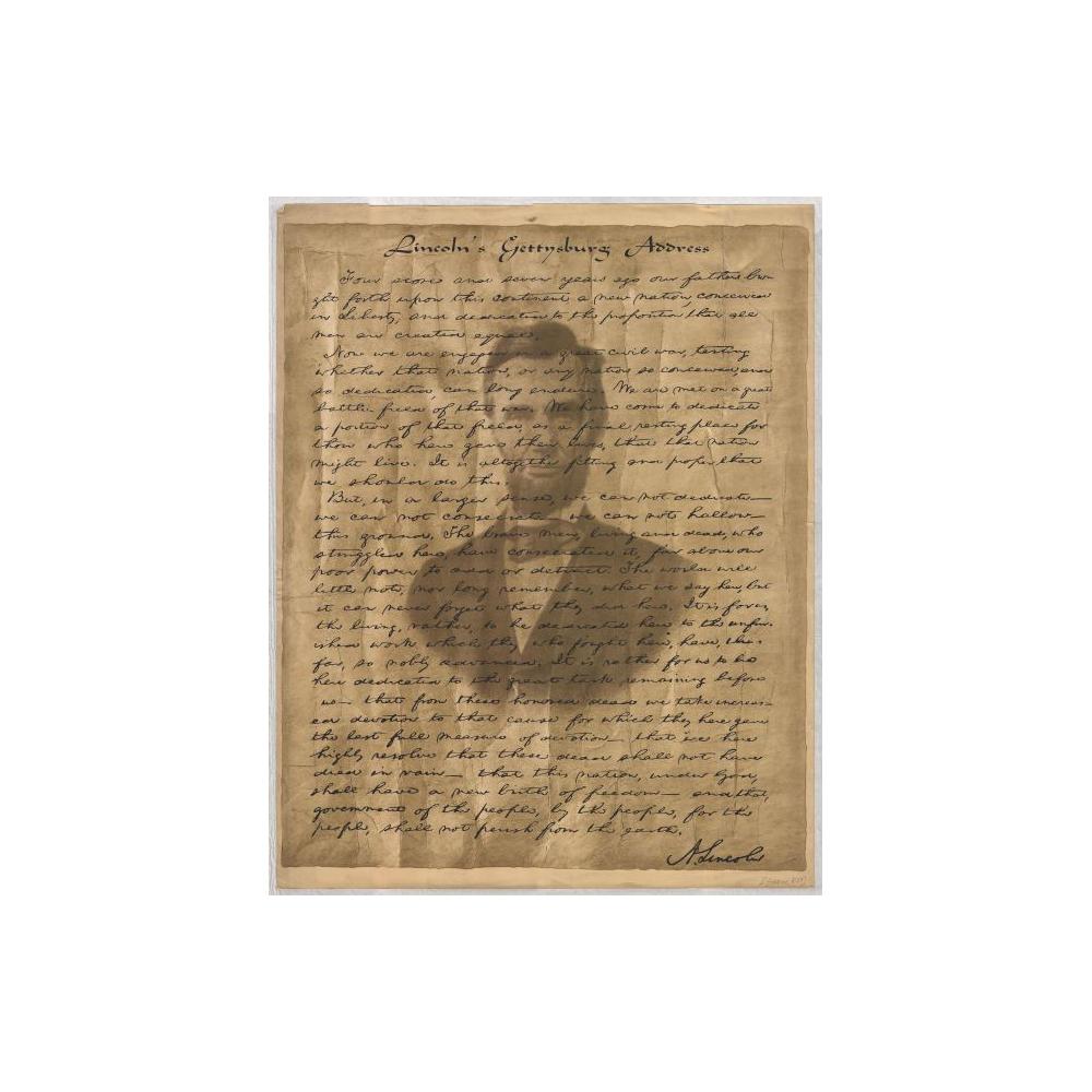 Image: Lincoln's Gettysburg Address