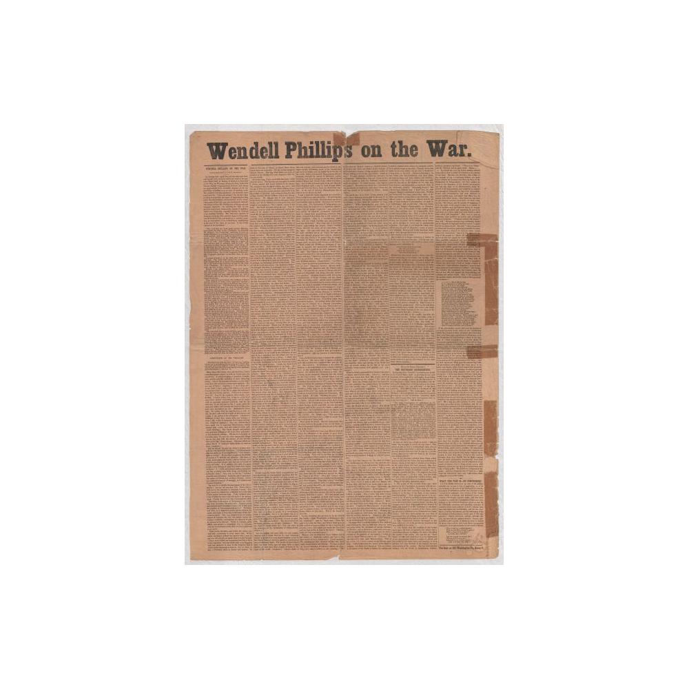 Image: Wendell Phillips on the War