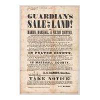 Image: Guardian's Sale of Land in Marion, Marshall, and Fulton Counties