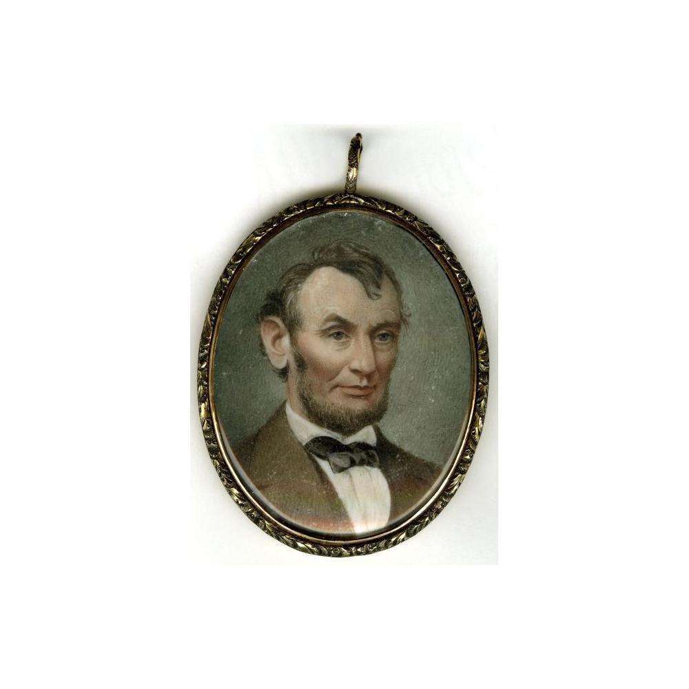 Image: President Lincoln Miniature Portrait