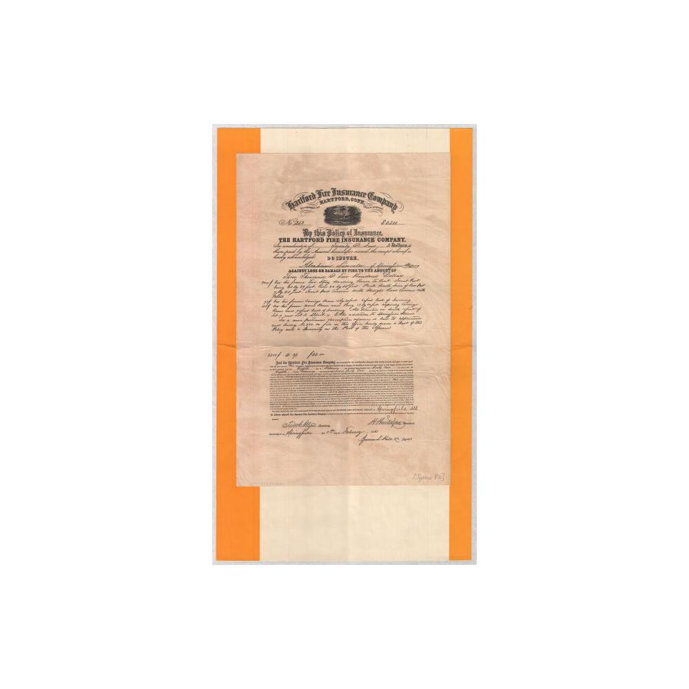 Image: Hartford Fire Insurance Company Policy