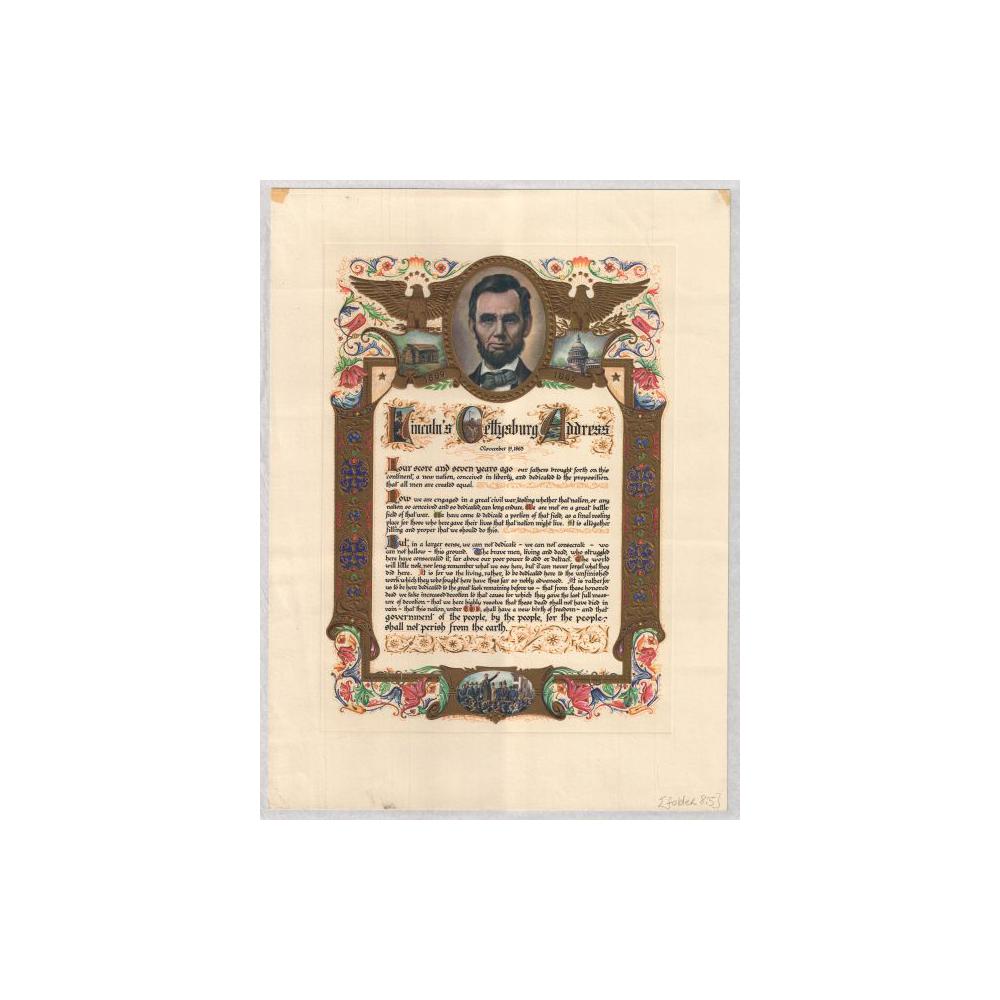 Image: Lincoln's Gettysburg Address