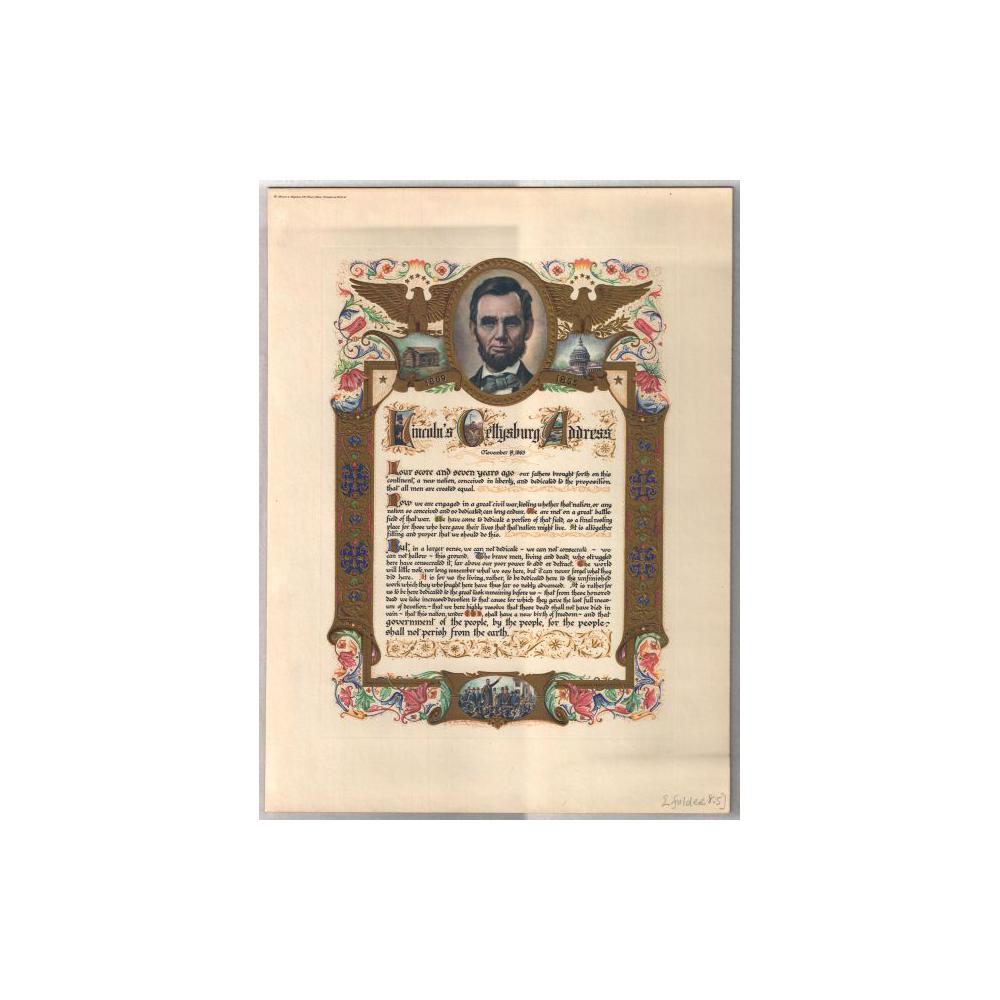 Image: Lincoln's Gettysburg Address