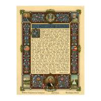 Image: Gettysburg Address print