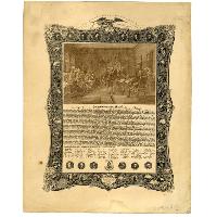 Image: The Declaration of Independence, with Fac-similes of the Signatures...