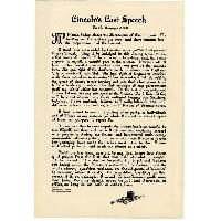 Image: Lincoln's Last Speech in the Campaign of 1858