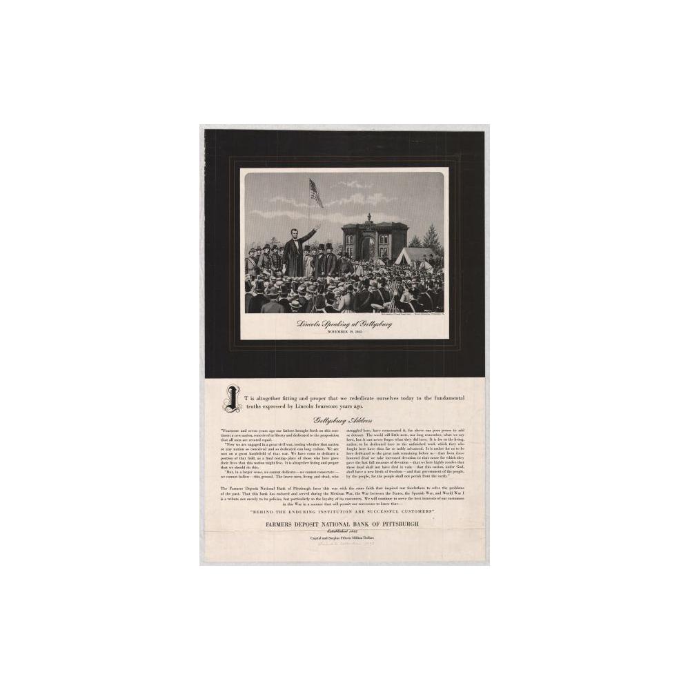 Image: Lincoln's Gettysburg Address