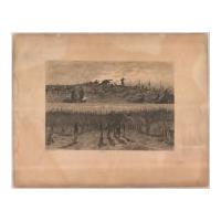 Image: Plate 1: Reveille on the Line of Battle / Tattoo in Camp