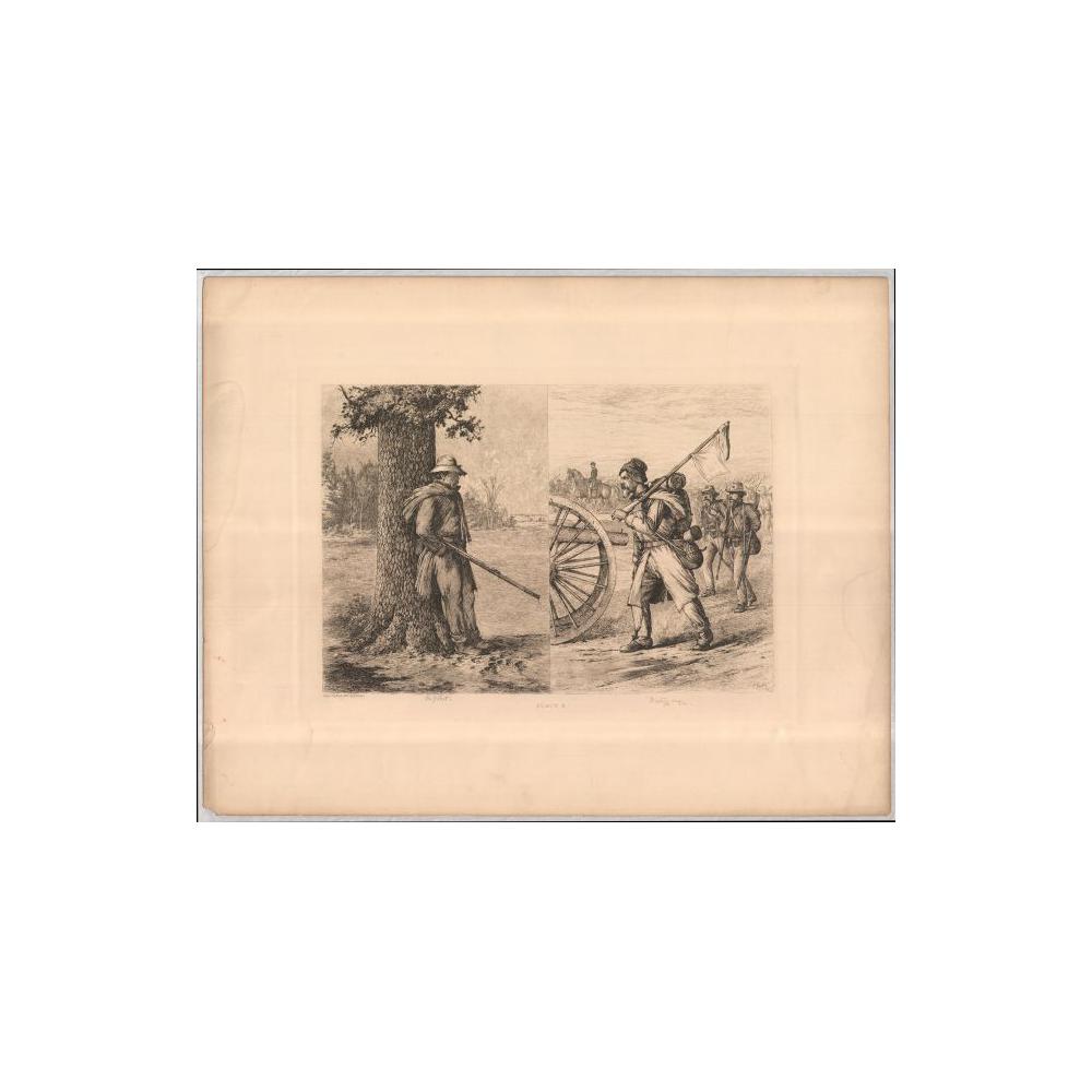 Image: Plate 8: Rainy Day on Picket & Washing Day