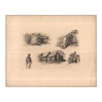 Image: Plate 10: Slave Cabin & Old Grist Mill & Pies for Sale?