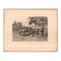 Image: Plate 14: Scene on the Roadside Near Summer Camp