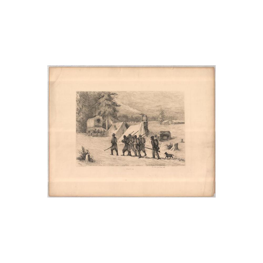 Image: Plate 15: Returning from Outpost Duty