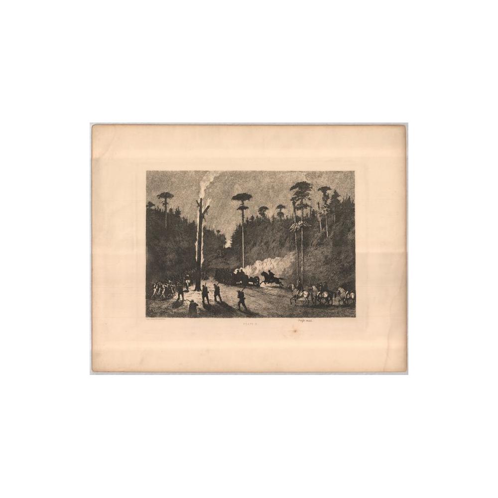 Image: Plate 16: A Night March