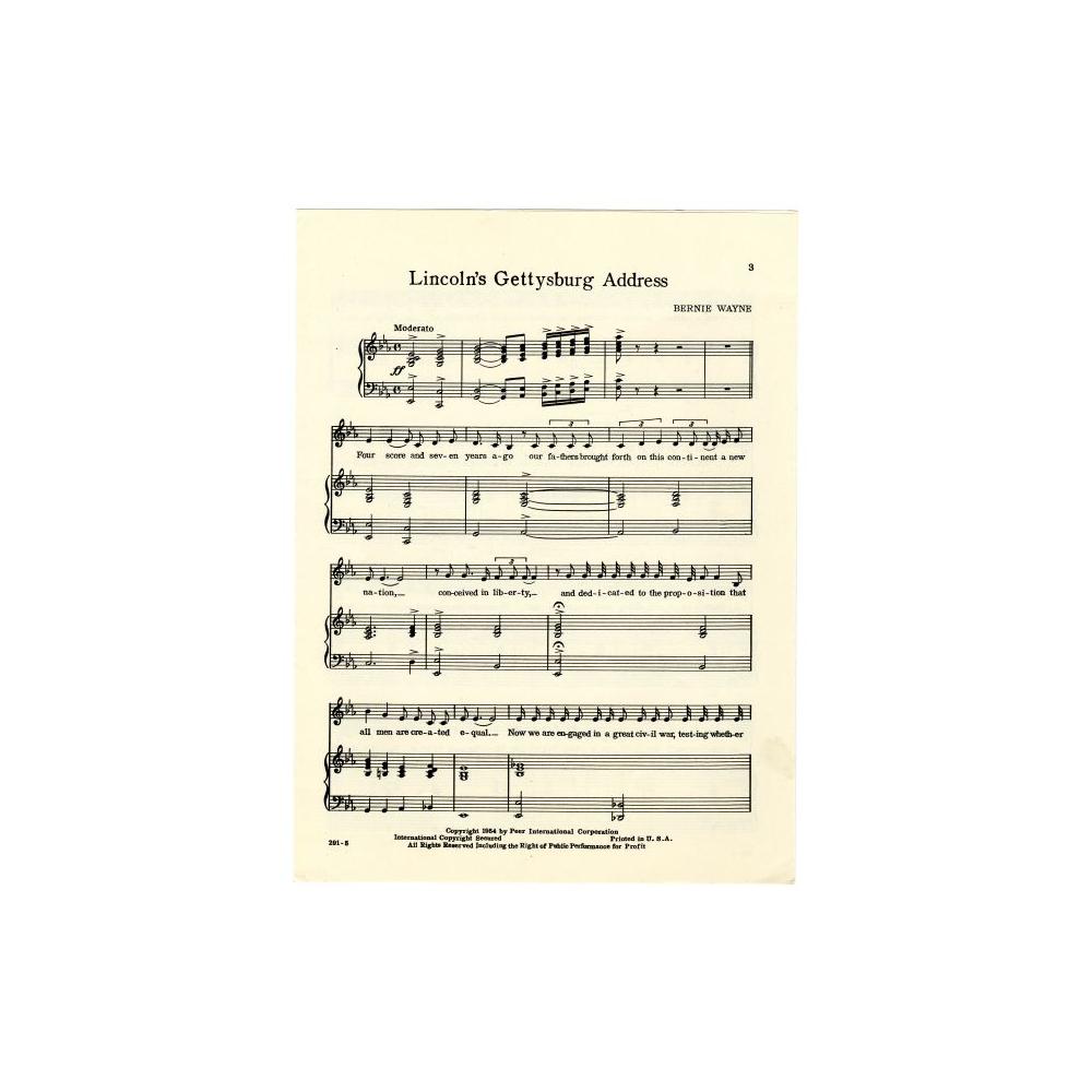 Image: Lincoln's Gettysburg Address