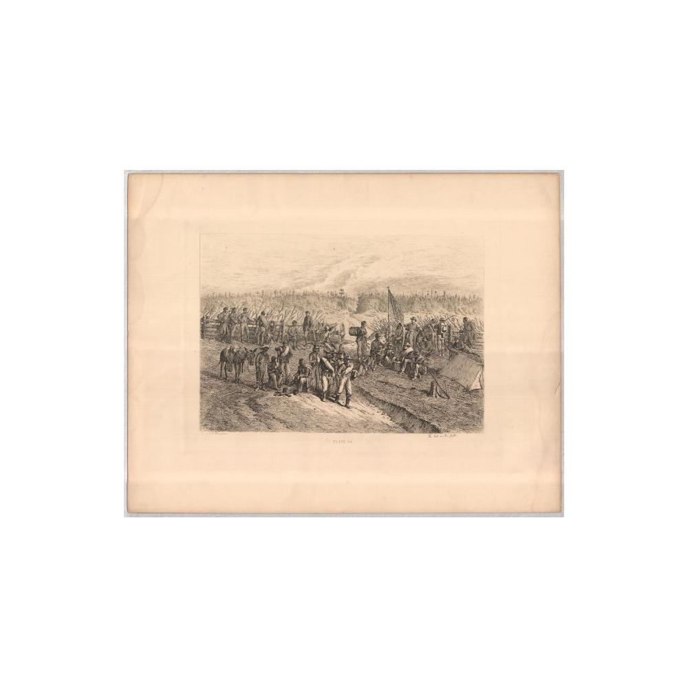 Image: Plate 34: A Lull in the Fight