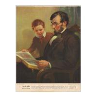 Image: Lincoln with His Son Tad