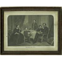 Image: The Lincoln Family in 1861