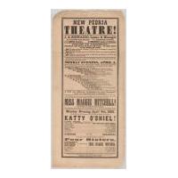 Image: New Peoria Theatre playbill