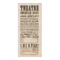 Image: Theatre playbill
