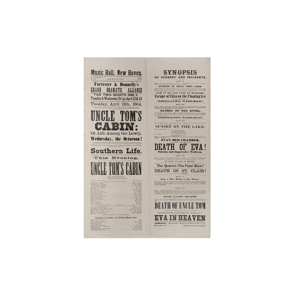 Image: Music Hall, New Haven playbill