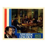 Image: Abraham Lincoln with Walter Huston