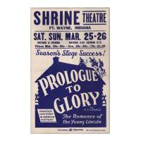 Image: Prologue to Glory playbill