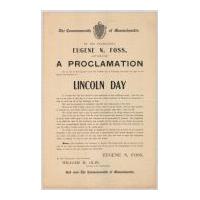 Image: Lincoln Day Proclamation