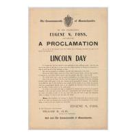 Image: Lincoln Day Proclamation