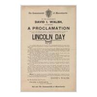 Image: Lincoln Day Proclamation