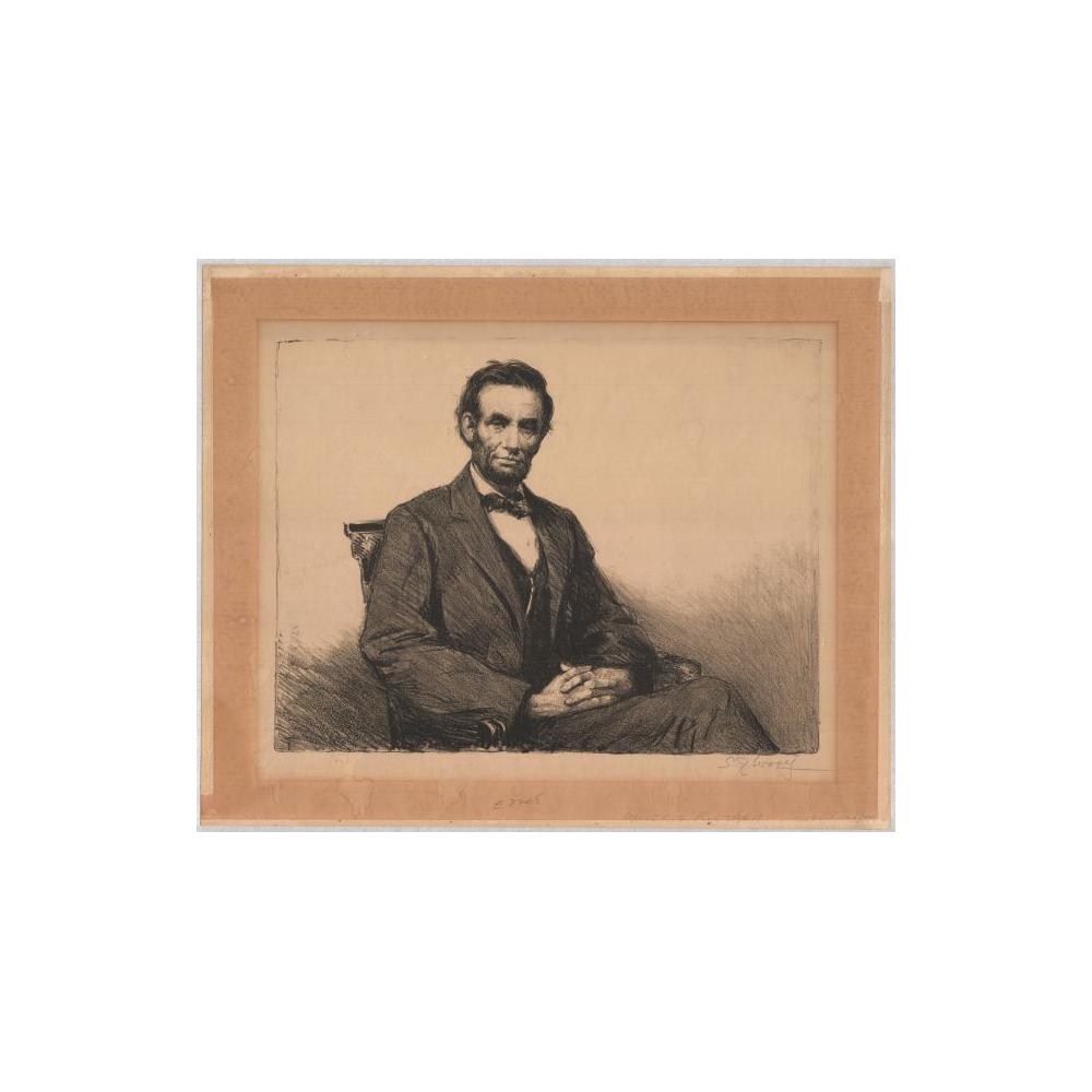 Image: Lincoln Seated with Beard