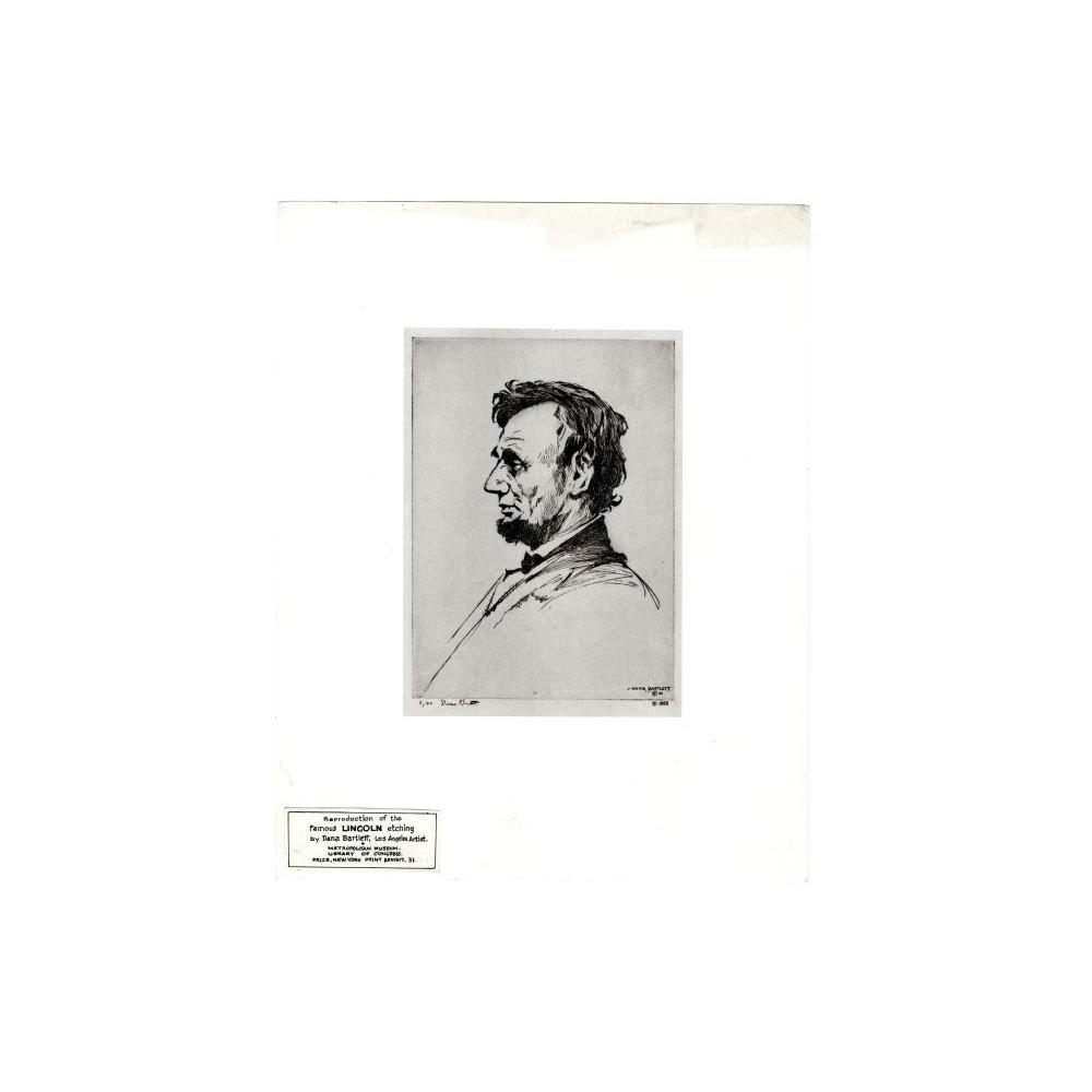Image: Lincoln in profile