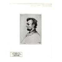 Image: Lincoln in profile