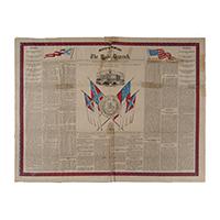 Image: Souvenir of the Laying of the Corner Stone of the Confederate Monument by Hon. Jefferson Davis