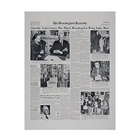 Image: Lincoln Anniversary Has Much Meaning for Wing Lake Man