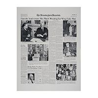 Image: Lincoln Anniversary Has Much Meaning for Wing Lake Man