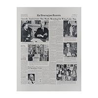 Image: Lincoln Anniversary Has Much Meaning for Wing Lake Man