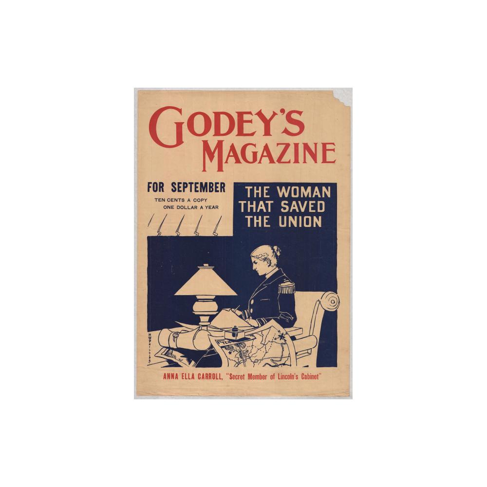 Image: Poster for Godey's Magazine