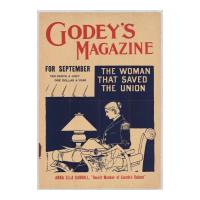 Image: Poster for Godey's Magazine